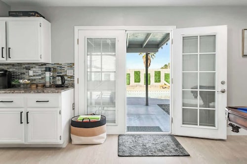 Pool Paradise - 4BR Stunner w Peaceful Backyard