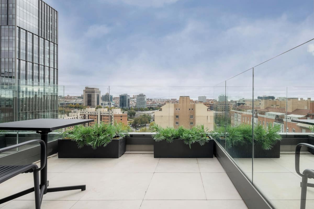 City kamer | Terras