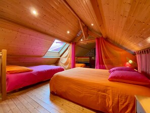 1 chambre, literie fournie