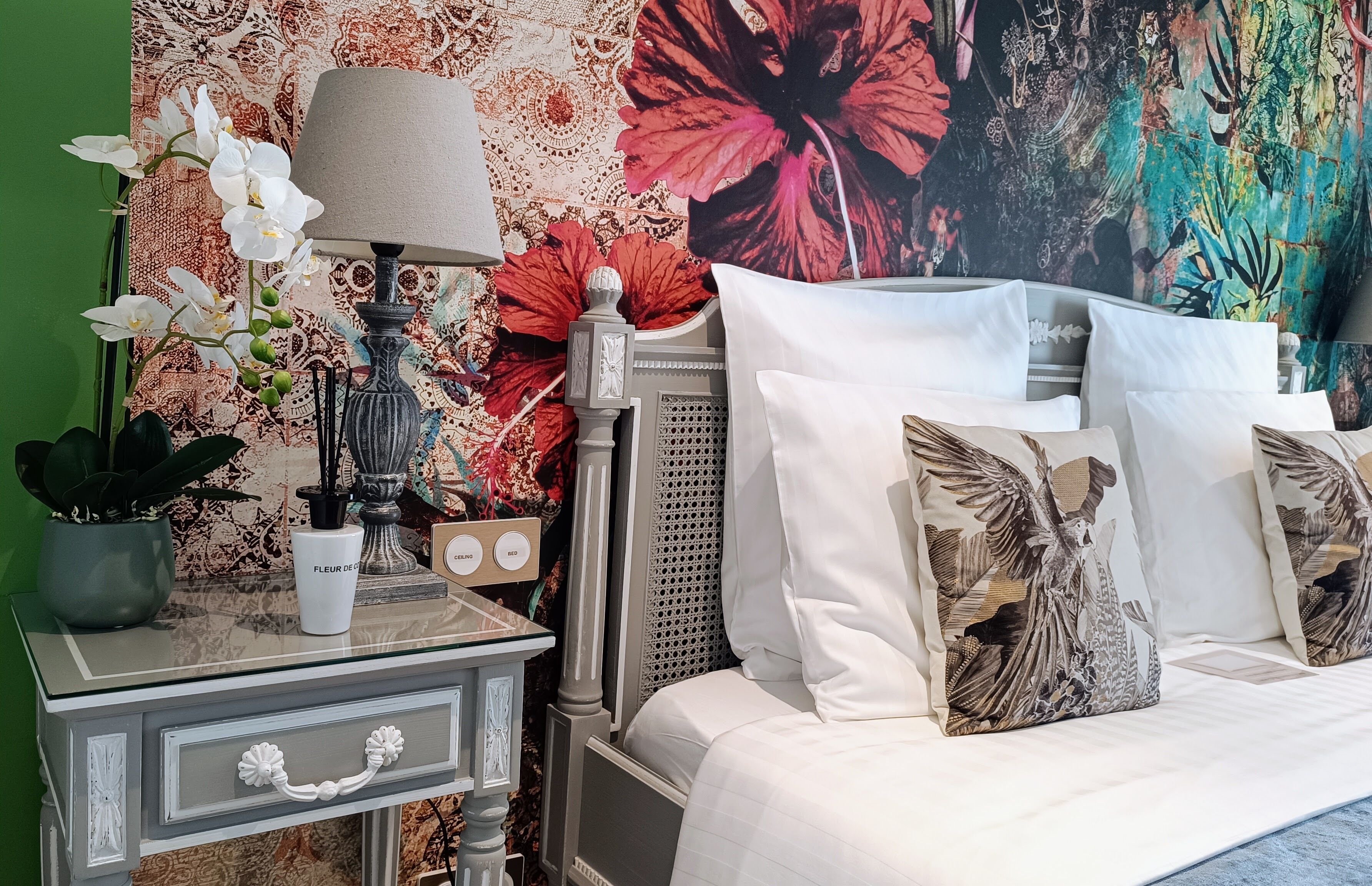 Chambre Double Deluxe Nice, vue jardin, en bord de piscine