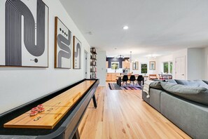 Games room - `Wake Point- Walk to Lake, Shuffleboard, Pet Friendly! (Lakeway)