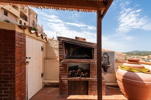 Terrace/patio - Holiday Home 'Attico Lussu' with Sea View, Terraces & A/C (Villasimius)