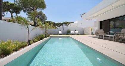 Maria del Mar Villa con piscina privada, gimnasio y Wi-Fi