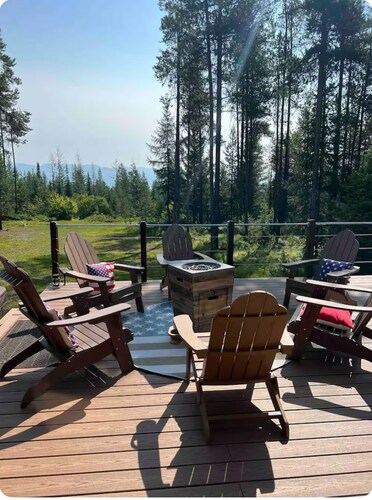 Rauhaa ja seesteisyyttä Montana ~ kaunis näkymä!