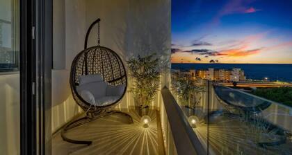 Maison de vacances 'Fantastic Townhouse Near The Beach' avec vue sur la mer, Wi-Fi et climatisation
