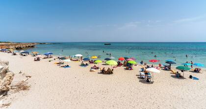 Ferienwohnung "Monolocale Amare 2" in der Nähe dem Strand mit Garten