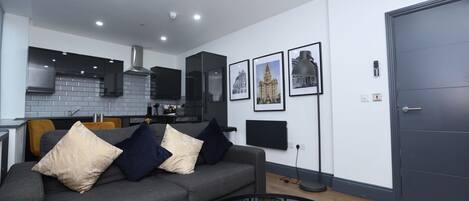 70-inch Smart TV with cable channels, TV, Netflix