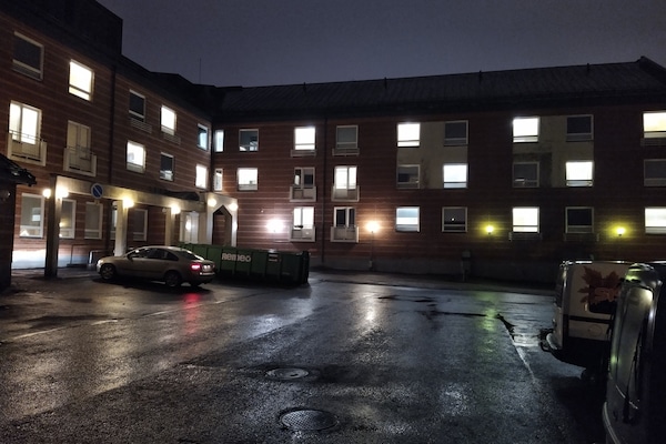 Majoituspaikan julkisivu