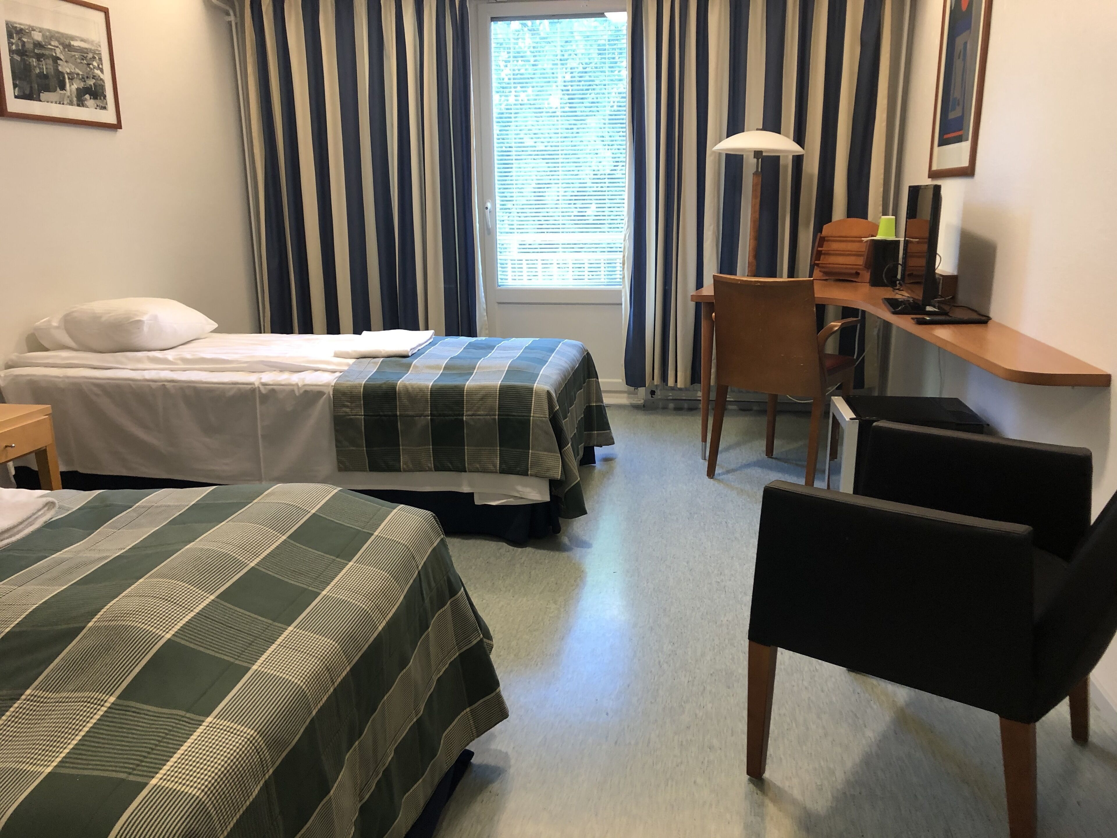 In-room safe, laptop workspace, soundproofing, iron/ironing board