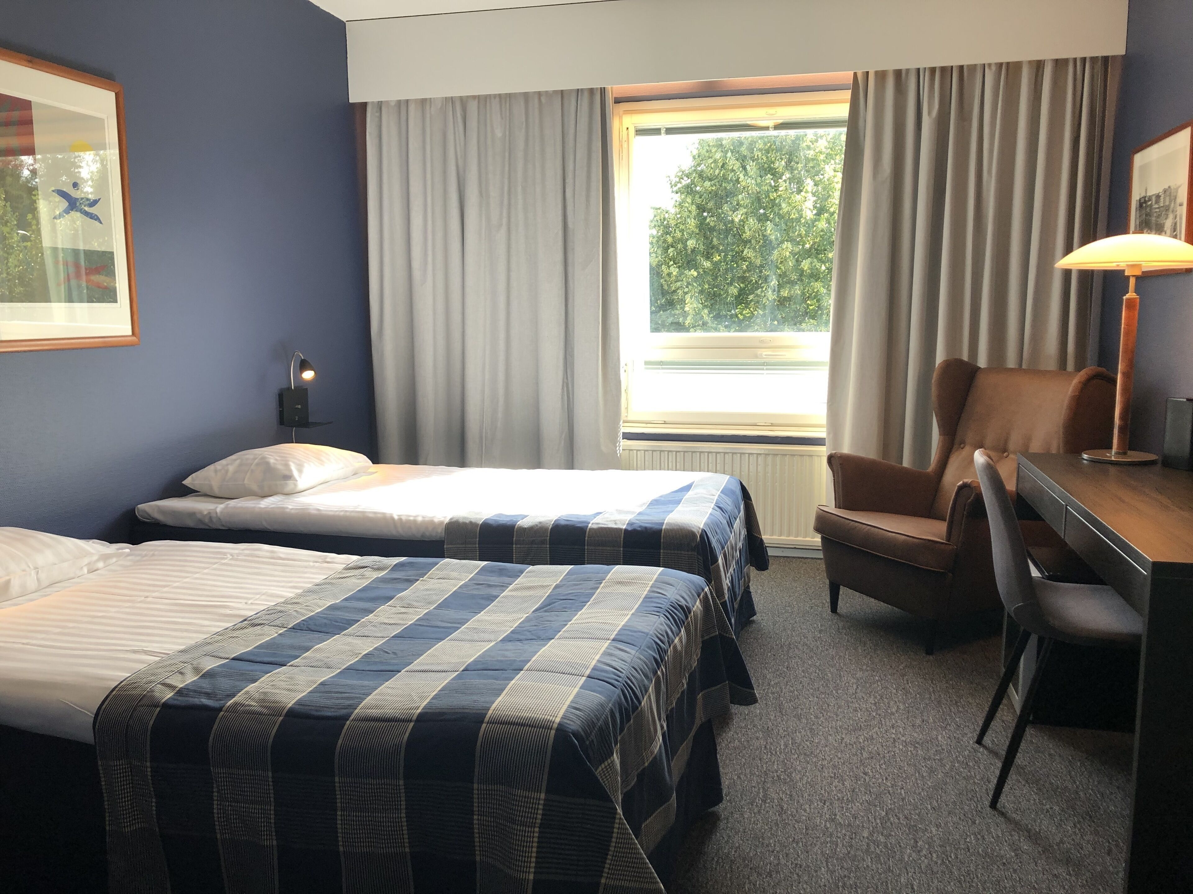 In-room safe, laptop workspace, soundproofing, iron/ironing board