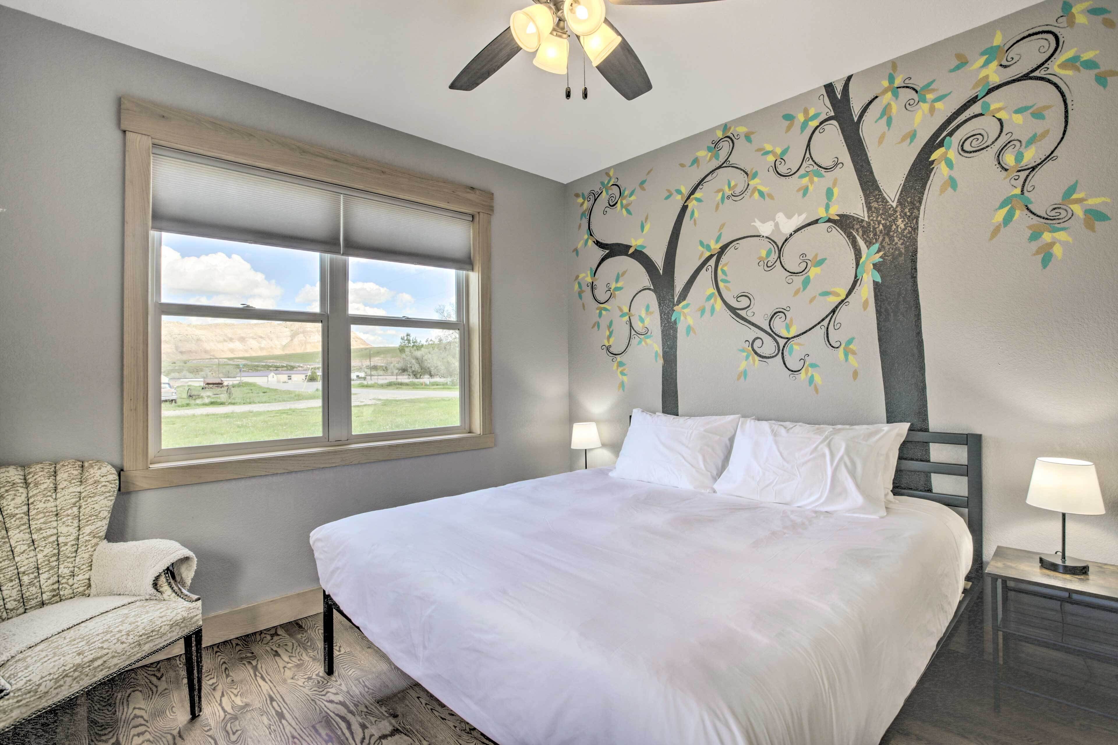 3 chambres, bureau, Wi-Fi, draps fournis