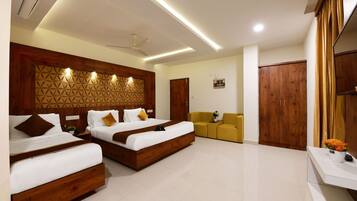 Premium Room | Memory-foam beds, free WiFi, bed sheets