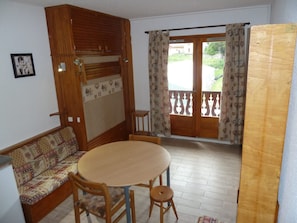 Interior - South-facing studio for 2 with balcony - Valloire (Valloire)