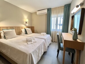 1 多间卧室、熨斗/熨衣板、免费 WiFi、床单