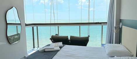 Leilighet – panorama | 2 soverom, skrivebord, strykejern/-brett og wi-fi (inkludert)