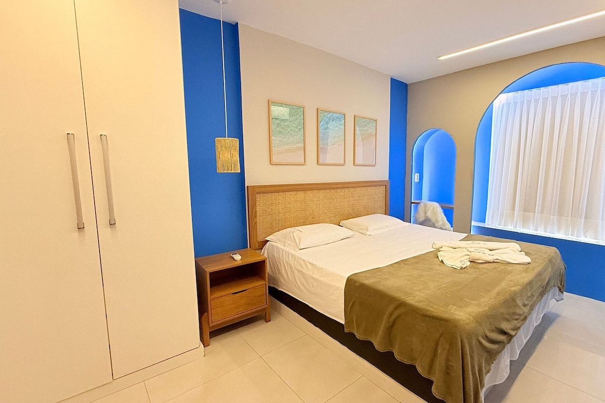 2 habitaciones, escritorio, tabla de planchar con plancha y wifi gratis