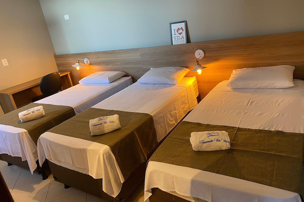 2 bedrooms, desk, iron/ironing board, free WiFi