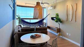 Apartment | Living area | 32-inch Smart TV with digital channels, TV