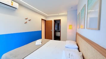 Leilighet | 2 soverom, skrivebord, strykejern/-brett og wi-fi (inkludert)