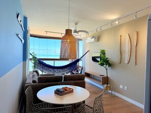 Apartment | Living area | 32-inch Smart TV with digital channels, TV