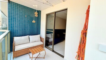 Basic Apartment | Living area | 32-inch Smart TV with digital channels, TV