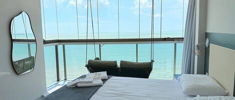 全景公寓 | 2 多间卧室、办公桌、熨斗/熨衣板、免费 WiFi