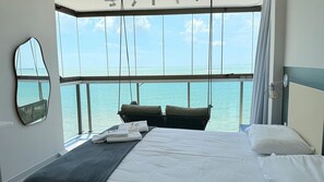 Panoramic Apartment | 2 bedrooms, desk, iron/ironing board, free WiFi - Diamond Beach (Vila Velha)