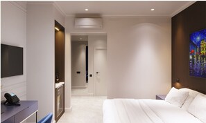 이코노미룸 | 미니바, 책상, 무료 WiFi, 침대 시트