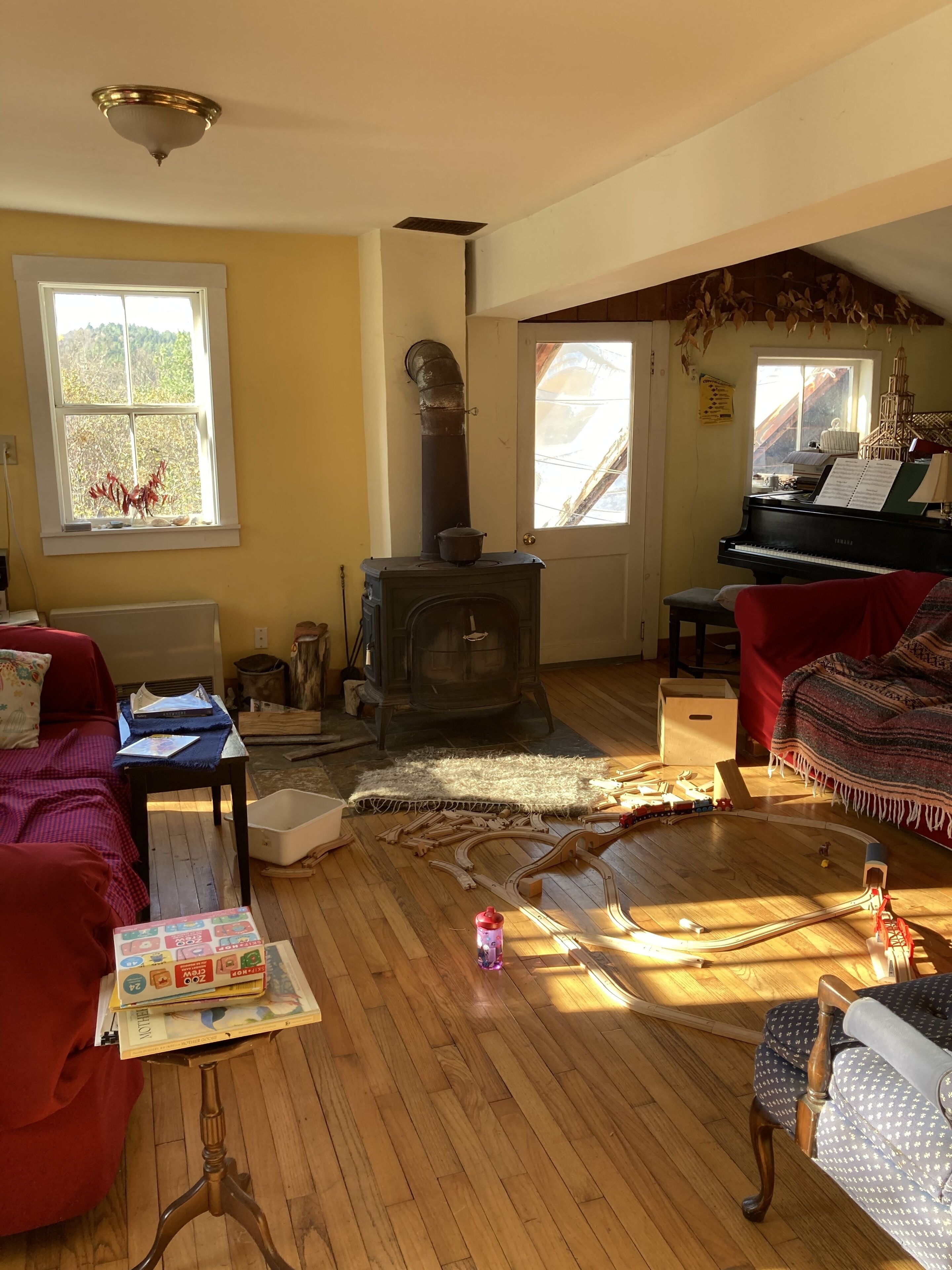 Beautiful rustic farmhouse 7 miles north of Montpelier. Great biking and hiking