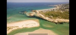 Beach nearby, sun-loungers