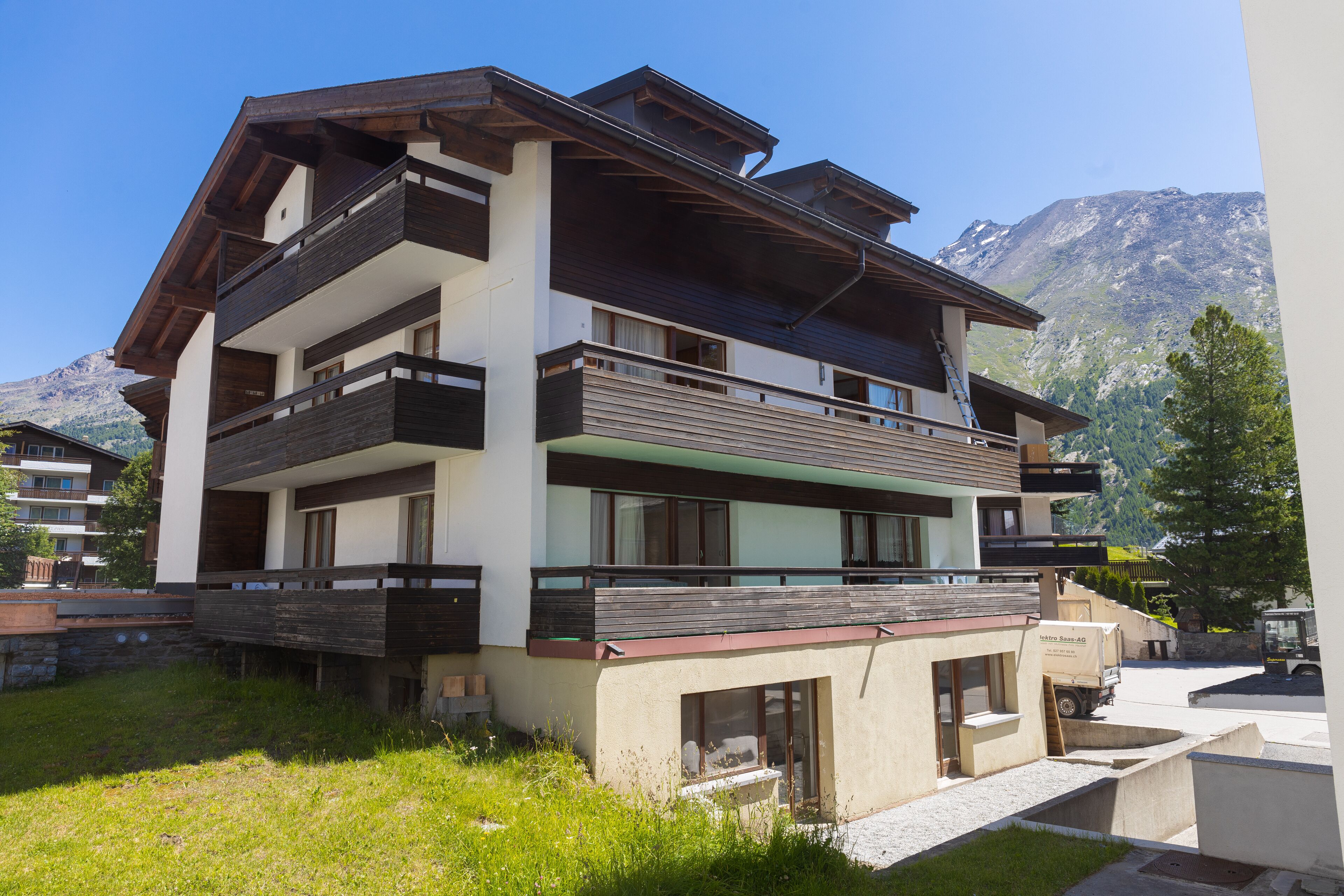 Facciata della struttura