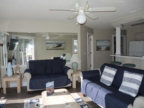 Condo, 1 Bedroom | Living room - Golf Course Villa 407M in Calabash by RedAwning (Calabash)