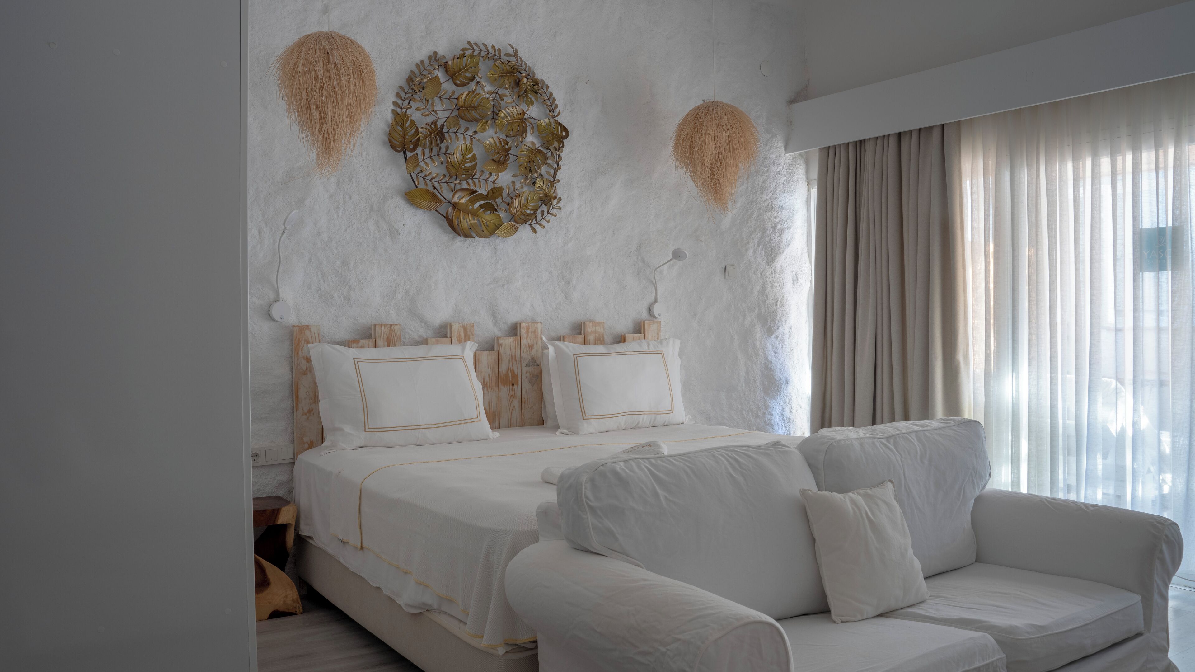 Terasli King Suite | 1 habitación, ropa de cama de alta calidad y decoración personalizada 