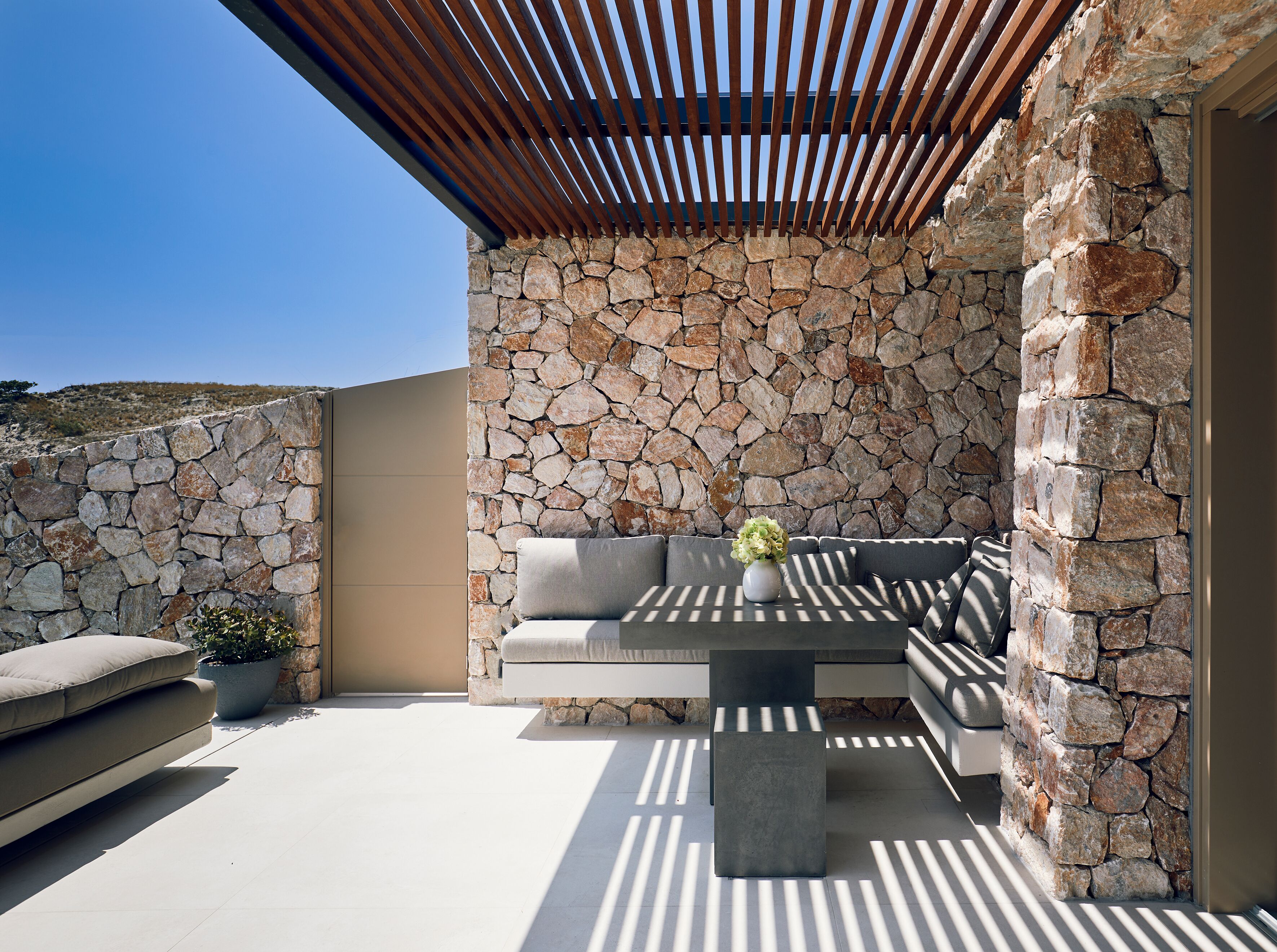 Retreat Suite with Private Heated Plunge Pool and Sea View | Terrace/patio