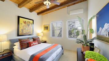 3 bedrooms, iron/ironing board, bed sheets