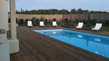 Außenpool, beheizter Pool