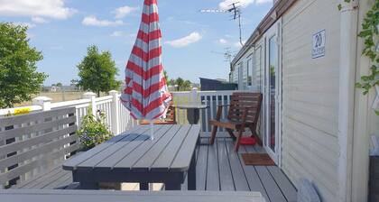 Newly Refurbished 6 Berth Caravan on the Grange