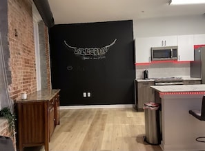 Private kitchen - Trendy apartment in Northern Liberties (Philadelphia)