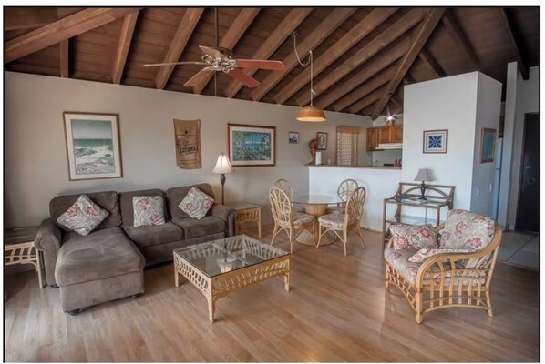 Smart TV, DVD player, books