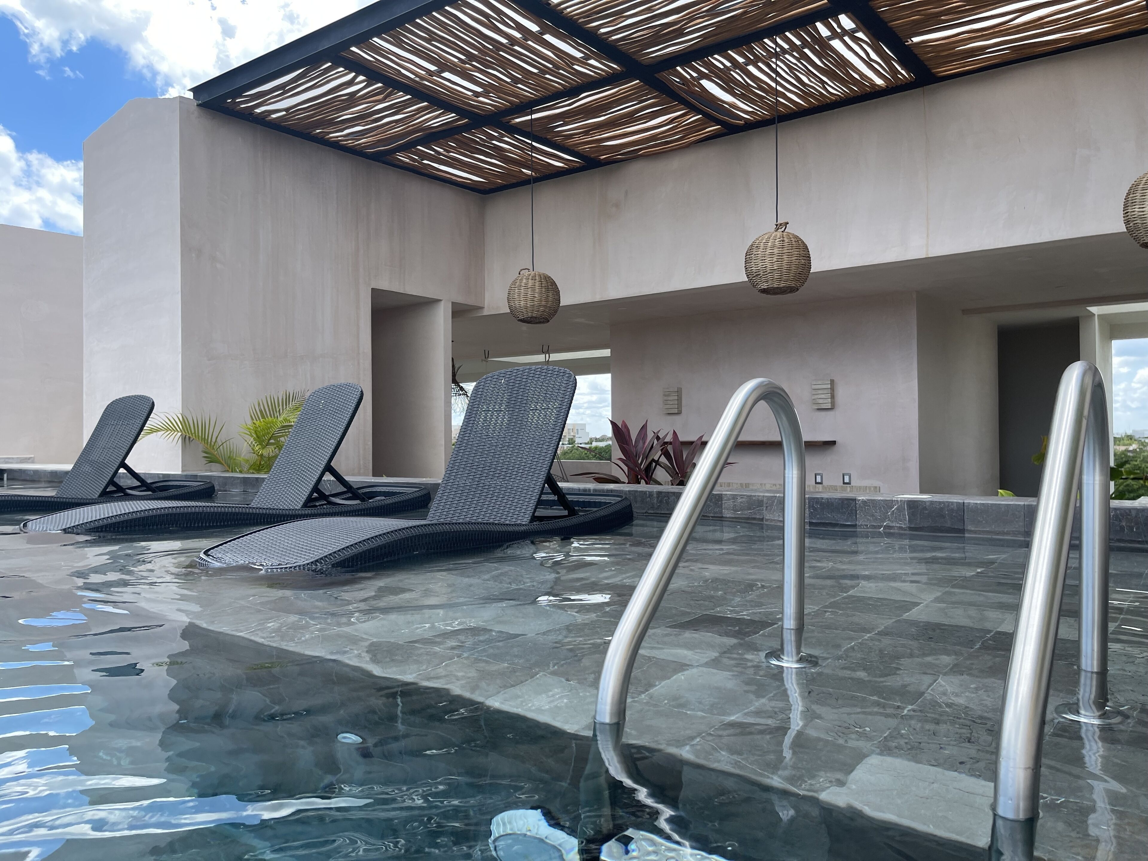 Alberca al aire libre 