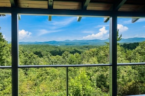 Interior - Top of the Mountain | Breathtaking Views | Hot Tub (Blue Ridge)