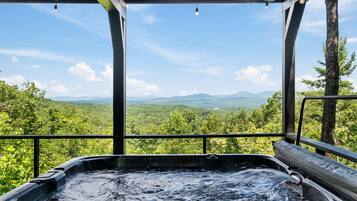 Idromassaggio all'aperto