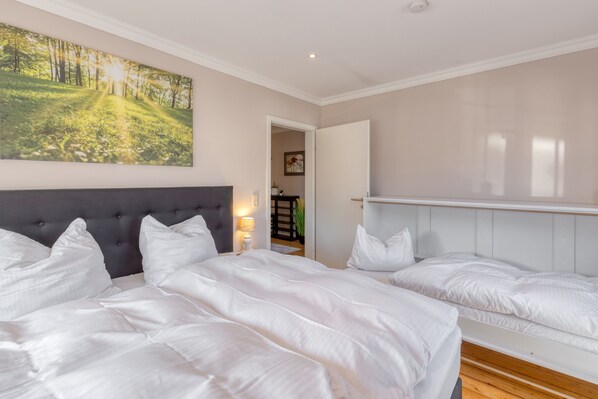 3 chambres, lit de bébé portatif, Wi-Fi