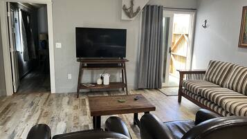 TV connectée, cheminée