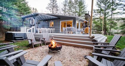 **Luxury Catskill MNTN 5BR 3Bath Villa Hot Tub/ Fire Pit,Ski
