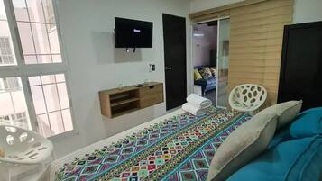 1 bedroom, iron/ironing board, free WiFi, bed sheets