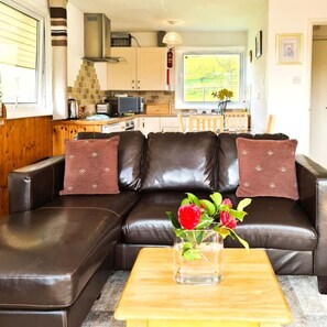 TV, table tennis - Ta Mill Meadowview Chalet 2 in a Stunning Retreat (Launceston)