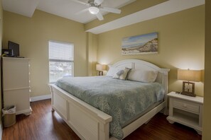 2 kamar tidur dan seprai linen