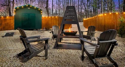 Cabin Apt 20min to Gatlinburg across from Ntl Park GameRoom+FirePit+Pet Friendly