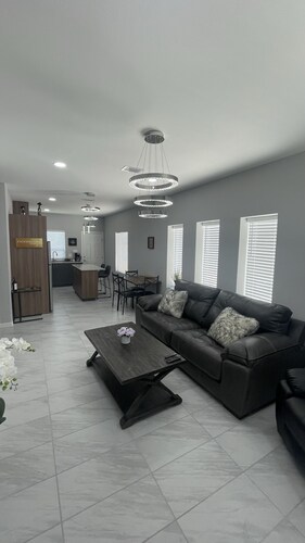 Modern comfortable retreat in gated community!